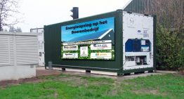 Farmer stores solar energy in a giant battery