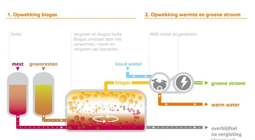 Greenhouse horticulturists in Bergerden to buy sustainable CO2 from biogas plant