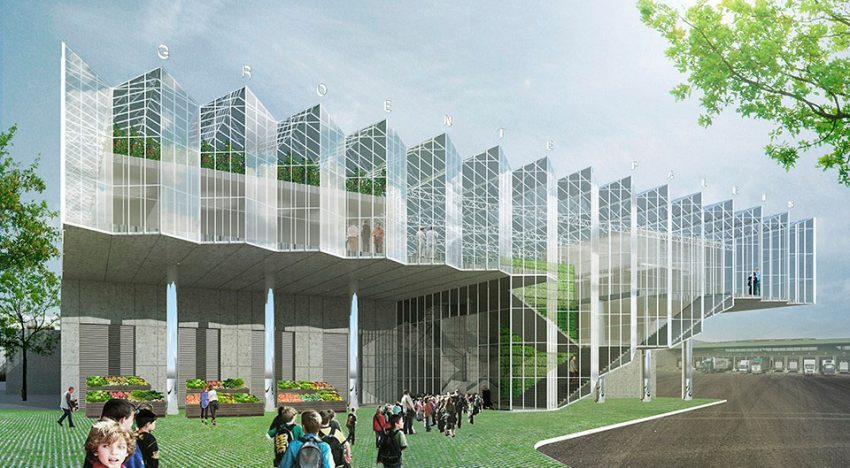 Wageningen UR for Greenhouse Horticulture’s Veggie Palace wins design award