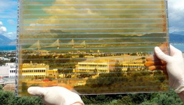 Brite Solar Glass generates electricity for greenhouses