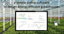 Online software for energy-efficient greenhouses