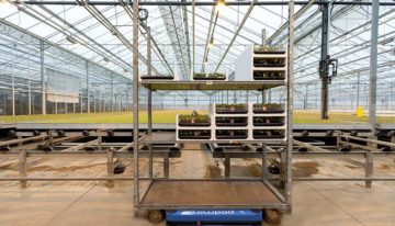 Smart automatic guided vehicle in ultra-low body