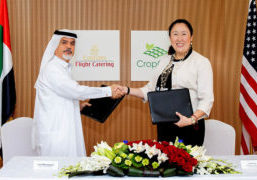 Emirates Flight Catering invests 40 million dollar to build the world’s largest vertical farming facility.